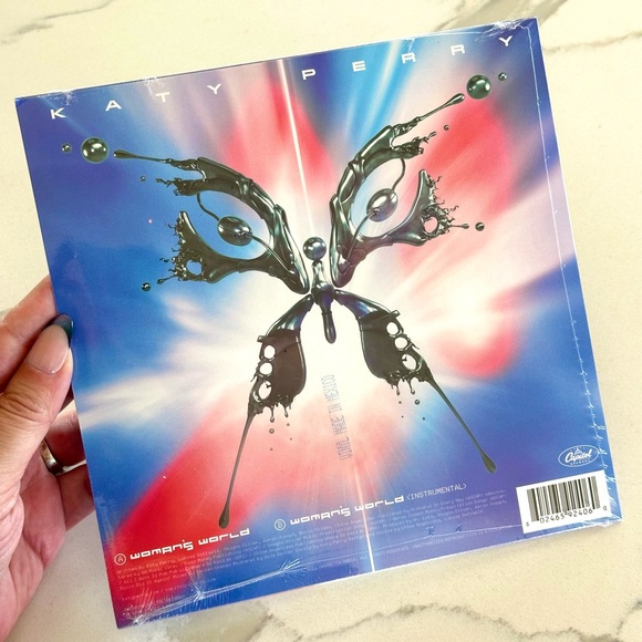 NEW SEALED Katy Perry 7” Woman’s World Translucent Orange 7” 45 RPM Single - Picture 2 of 8